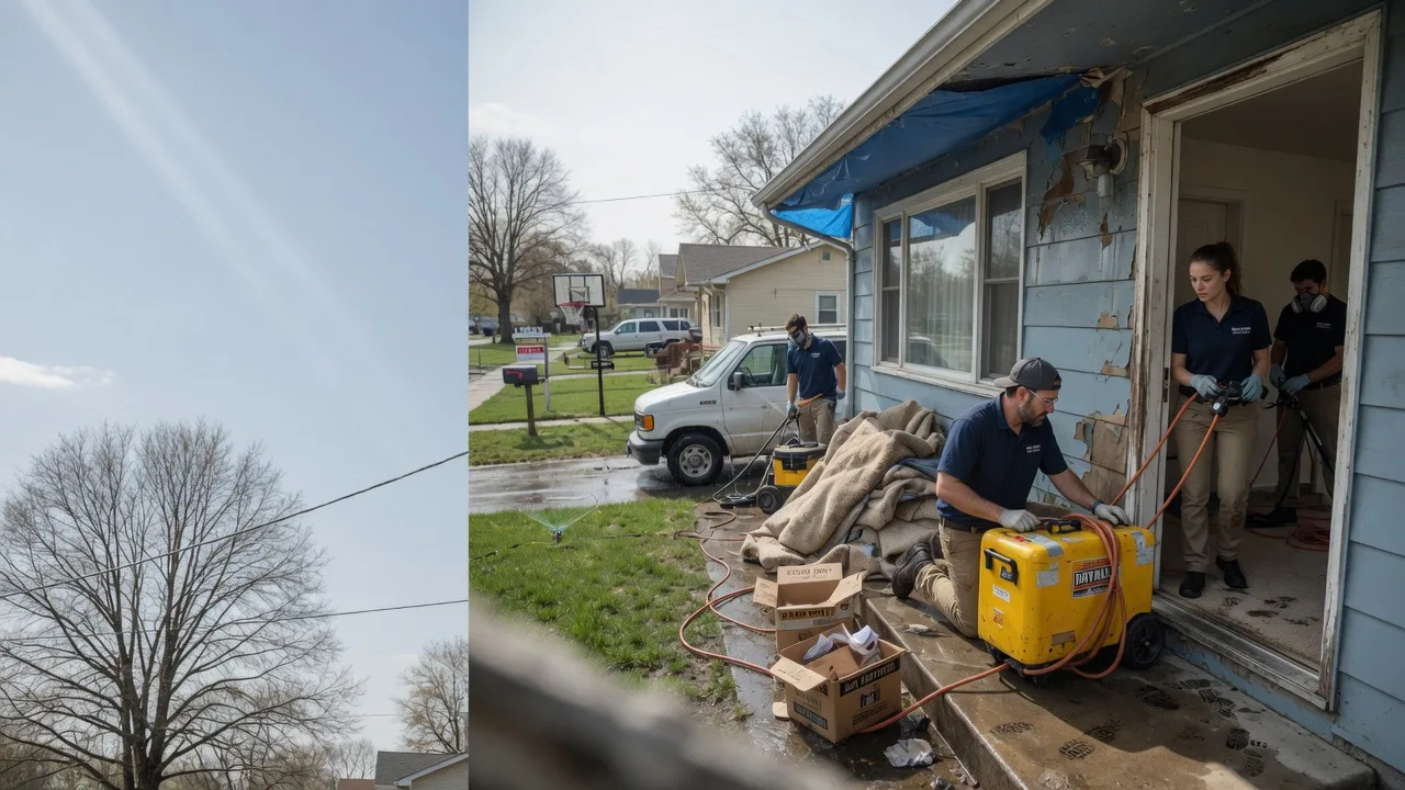 Basement Flood Cleanup in Gerlaw, IL near me